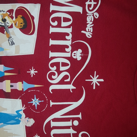 2021 Disney Merriest nights  cotyon long sleeve shirt - Picture 7 of 10